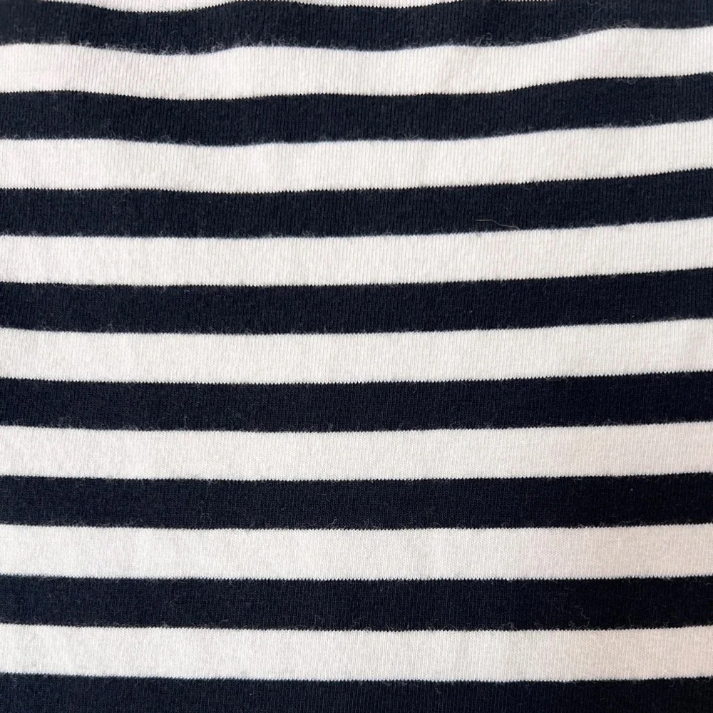 Kate Spade Tullia Black & White Striped Fit and Flare Dress Women’s‎ Medium